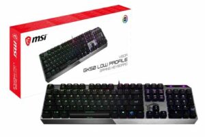 Bild von MSI Vigor GK50 LOW PROFILE Mechanical Gaming Keyboard UK Layout-