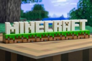 Bild von Minecraft Logo Light-unisex