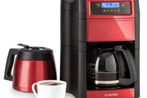 Bild von Aromatica II Duo Coffee Machine, Built-in Grinder, 1.25 l Red