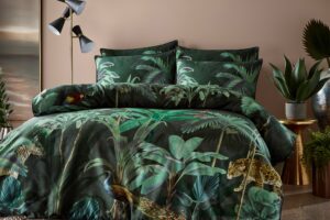 Bild von furn. Paoletti Siona Tropical Duvet Cover Set – Multicolour – King