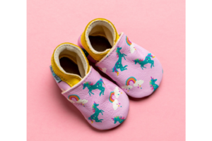 Bild von Blade & Rose Flying Unicorn Leather Shoes – Medium (6-12 months)