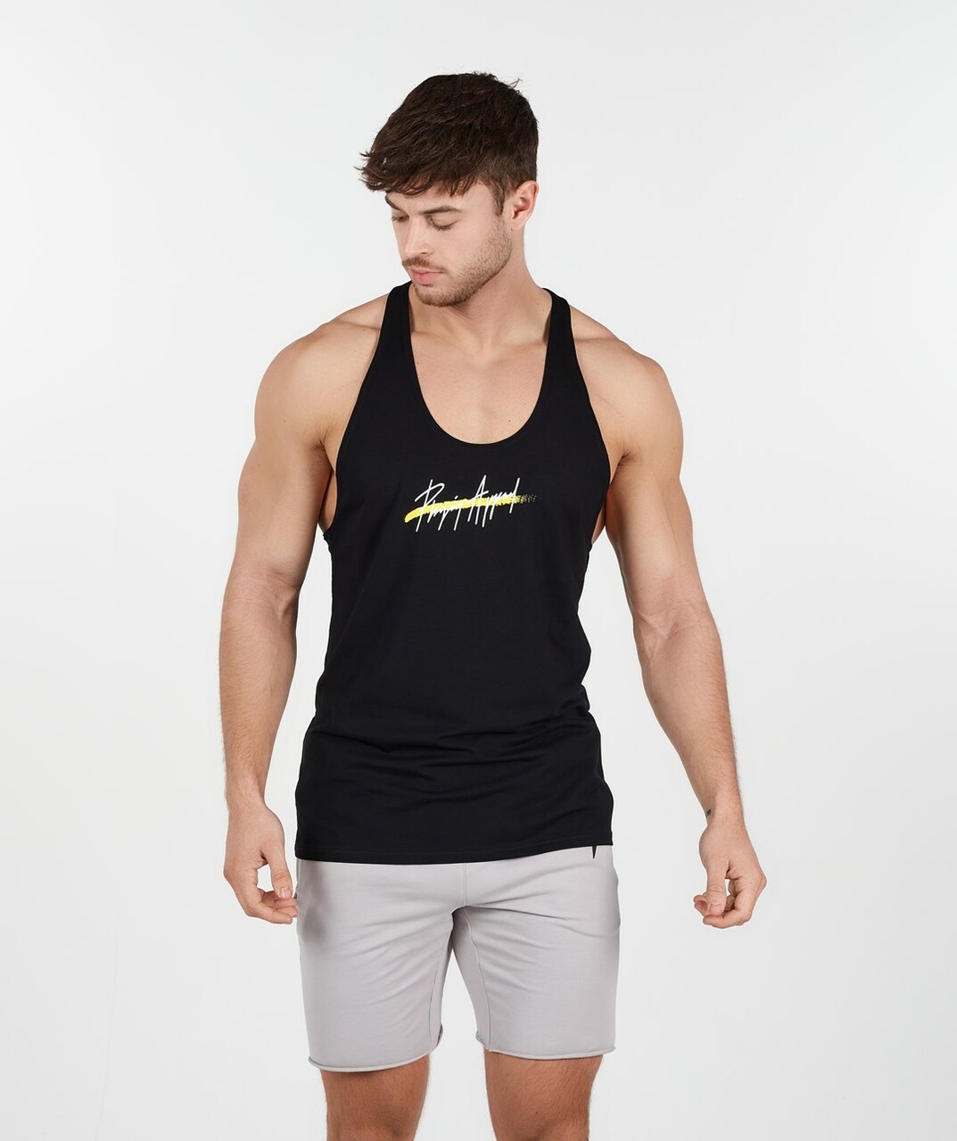 Bild von Physiq Apparel Signature Stringer – Black – male – Black