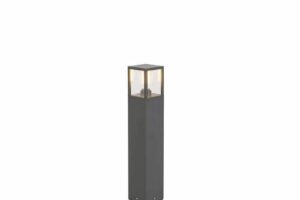 Bild von QAZQA Modern standing outdoor lamp 65 cm anthracite IP54 – Zaandam