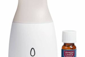 Bild von Yankee Candle – Ultrasonic Aroma Diffuser Starter Kit Black Cherry   for Men and Women