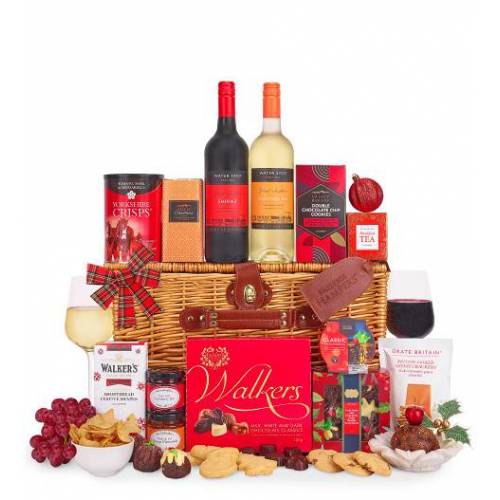 Bild von Prestige Hampers Traditional Gift Basket Hamper – Gift Basket – Prestige Hampers