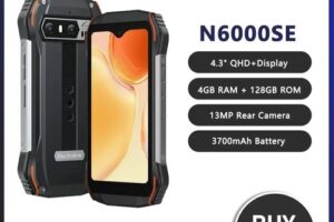 Bild von Blackview N6000SE Rugged Smartphone 4.3Inch 4GB RAM 128GB ROM Android 13 Mobile Phones 13MP Camera 3700mAh 4G Mini Cellphone NFC