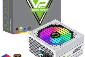 Bild von GameMax VP700w White RGB 80+ Bronze PSU Semi-Modular Power Supply – PSUGMXVP700SMODWHT