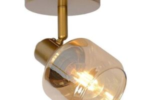 Bild von Lucide Bjorn Ceiling Spotlight – Matt Gold