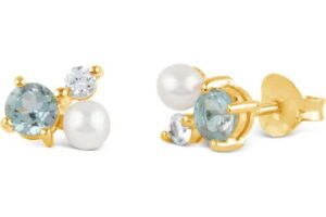 Bild von Dinny Hall Gem-Drop Trilogy Studs