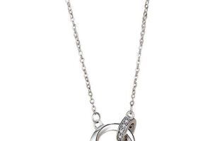 Bild von Pope Fbarrett Ltd T/A Whoop Trading Matching Couple’S Sterling Silver Necklace – Men’S, Women’S   Wowcher