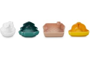 Bild von Le Creuset Stoneware Set of 4 Christmas Mini Dish Set