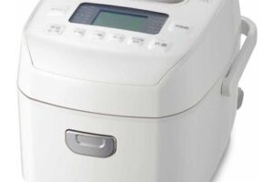 Bild von Tokyo Home & Kitchen Iris Ohyama Rice Cooker 3 Cups Pressure IH 50 Different Types of Cooking Function Extra Thick Pot 2022 Model RC-PDA30-W White