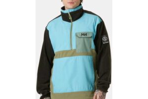 Bild von Helly Hansen Unisex Play Half-Zip Fleece Anorak Blue L – Aqua Blue – Female