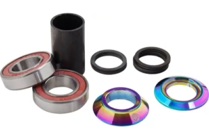 Bild von Salt Plus Echo Mid BMX Bottom Bracket (22mm – Oilslick)  – Neochrome