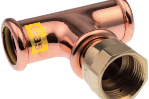 Bild von Pegler Yorkshire VSH Xpress Gas Tee Female Branch 42 x 42mm x 1/2 FM