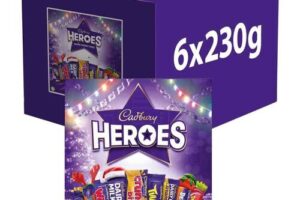 Bild von Cadbury Heroes Chocolate Advent Calendar 230g (Box of 6)