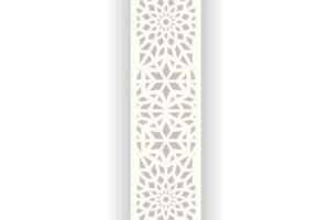 Bild von N°195 Decorative Screen 120cm x 30cm 5mm Ivory