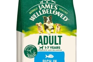 Bild von JAMES WELLBELOVED Adult Fish & Rice Dry Dog Food – 15kg