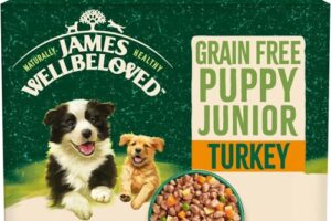 Bild von JAMES WELLBELOVED Puppy Turkey in Gravy Grain Free Wet Dog Food Pouches – 48 pouches
