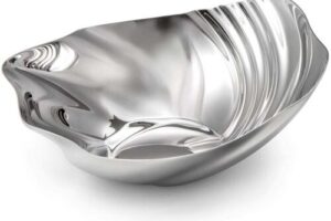 Bild von Robert Welch Cascade 18 10 Mirror Polished Stainless Steel Dish – Medium