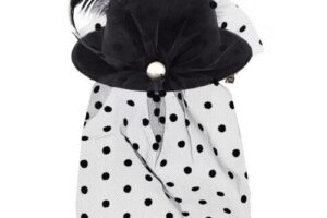 Bild von Sowest Limited Mini Top Hat – Charming Accessory for Special Occasions – Black