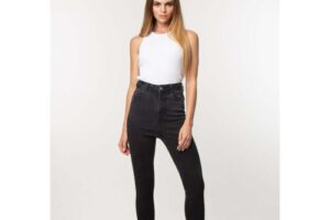 Bild von IAMDENIM Tummy Control High Waist Skinny Jeans Size 12
