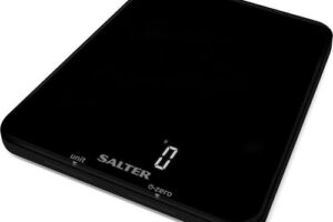 Bild von SALTER Phantom 1180 BKDR Digital Kitchen Scales – Black, Black