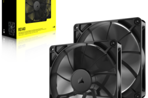 Bild von Corsair RS140 PWM 140mm Fans Dual Pack – Black – CO-9050191-WW