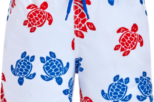 Bild von Vilebrequin Boys Swim Shorts Tortues Multicolores – Jim – White – Size 12